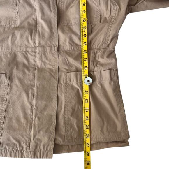 Calvin Klein Women's Vintage Safari Jacket Camel Size 8 - Picture 7 of 12